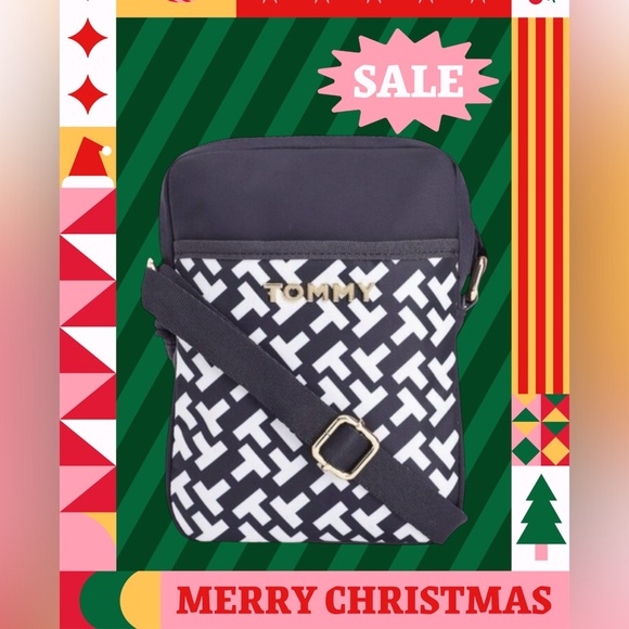 TOMMY HILFIGER — Blue Logo Crossbody Bag - Picture 2 of 5